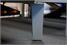 Billards Montfort Granville Pool Dining Table In Satin Grey: Showroom Clearance - Leg Profile