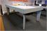 Billards Montfort Granville Pool Dining Table In Satin Grey: Showroom Clearance - Low Angle