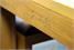 Billards Montfort Lewis Pool dining Table In Natural Oiled Oak: Showroom Clearance - Engraved Logo