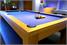 Billards Montfort Lewis Pool dining Table In Natural Oiled Oak: Showroom Clearance - Playing Surface