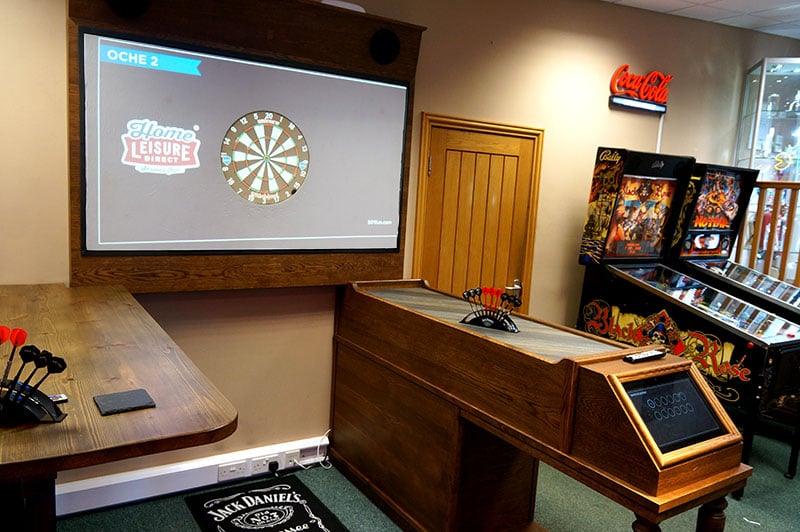 Augmented Reality Darts - On Display in Showroom