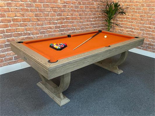 Signature Huntsman Silver Mist Pool Dining Table: 7ft - Warehouse Clearance