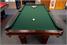 Brunswick Allenton American Pool Table (Espresso with Tapered Legs) - End View