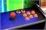 ArcadePro Nebula 2 Player Cocktail Arcade Machine - Red Controls