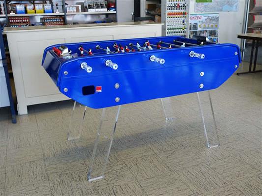 Bonzini Perspex B90 Babyfoot Blue Football Table