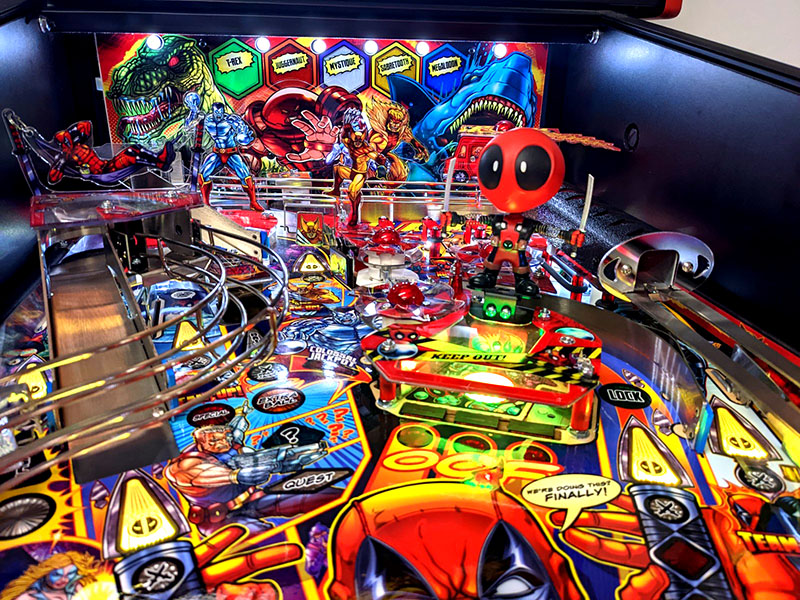 Deadpool Pro Pinball Machine - Lil' Deadpool