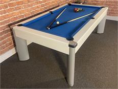Fusion Outdoor Pool Dining Table: White - 7ft - Warehouse Clearance