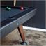 RS Barcelona Diagonal American Pool Table - Black Finish - Corner