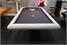Xavigil Picasso Luxury Pool Table - White & Steel Finish - Warehouse Clearance - Top-Down