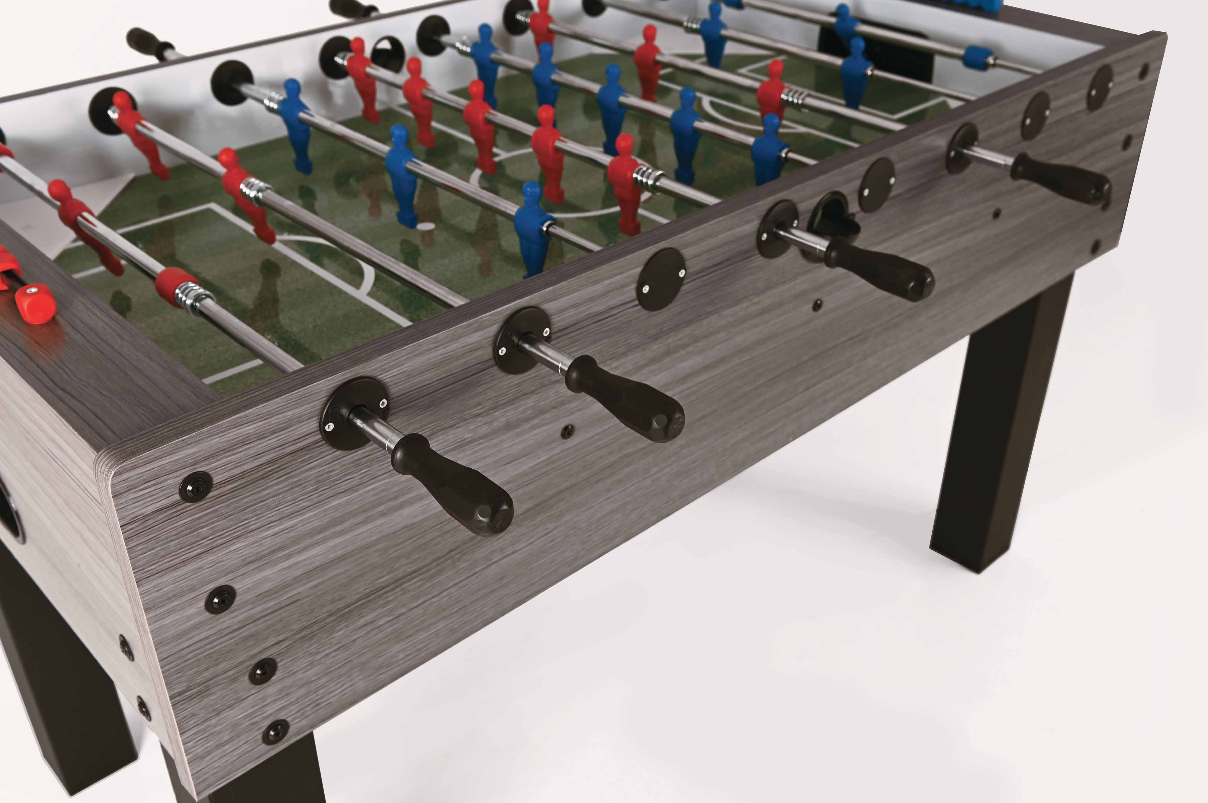 Milisten Foosball Table Handles - 2 Pack Wooden Octagonal Grips For Soccer Tables