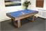 Signature Burton Pool Dining Table in Grey Oak - Table Tennis Tops