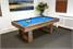 Signature Burton Pool Dining Table in Grey Oak