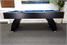 Signature Douglas Wood Bed American Pool Table - Side View (Low Angle)
