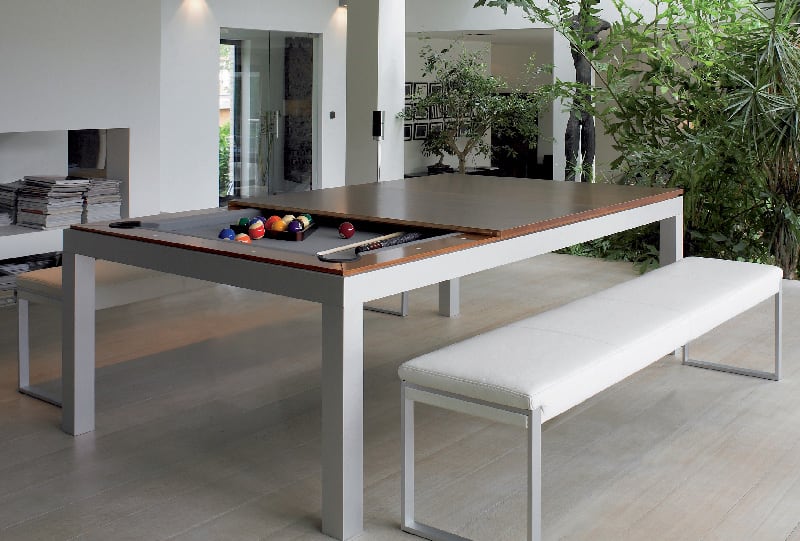 Aramith Fusion Pool Dining Table 7, Pool Dining Table