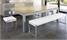 Aramith Pool Dining Table - White Oak