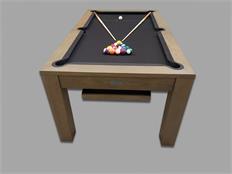 Signature Chester Silver Mist Wood Pool Dining Table 6ft: Warehouse Clearance