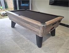 Signature Champion Premium Edition Pool Table - Rustic Oak, 7ft: Warehouse Clearance