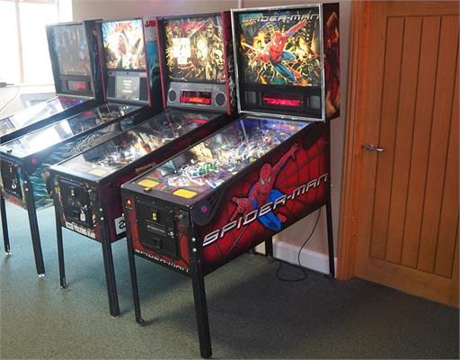 Spider-Man Pinball Machine