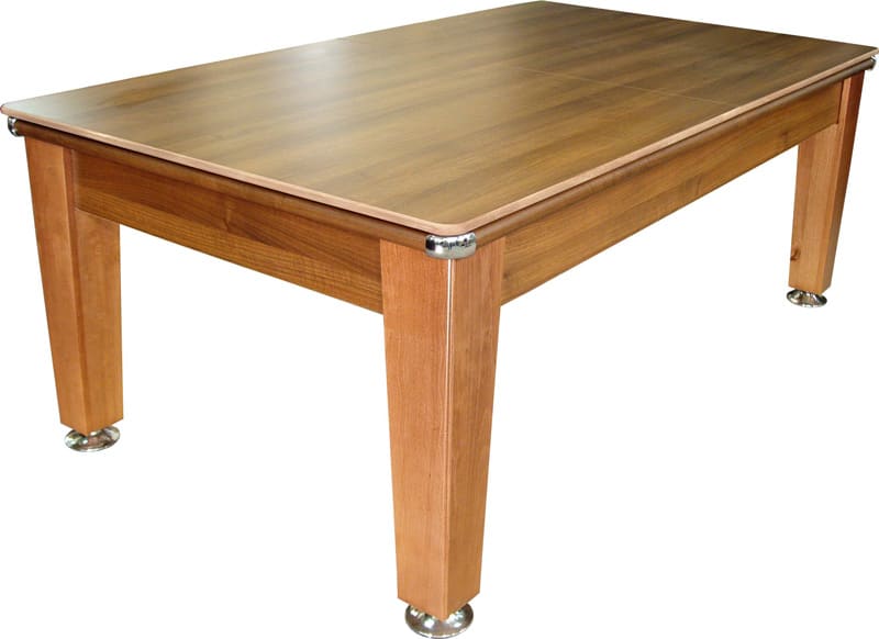 Napoli Pool Dining Table - Dark Walnut with Top