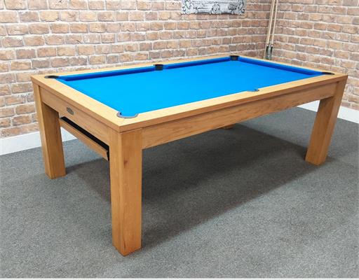 Signature Chester Oak Solid Wood Pool Table - 7ft: Warehouse Clearance
