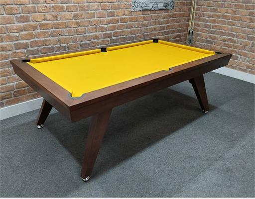 Signature Sexton Walnut Pool Dining Table - 7ft: Warehouse Clearance