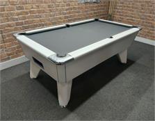 Signature Tournament Outdoor Pool Table - White, 7ft: Warehouse Clearance