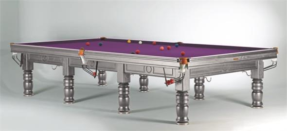 Sam Tagora Snooker Table Silver - 12ft