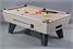Supreme Winner Pool Table in Driftwood Finish with Tan Cloth