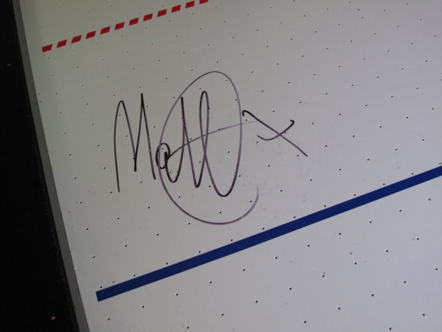 Signed by Matt Cardle