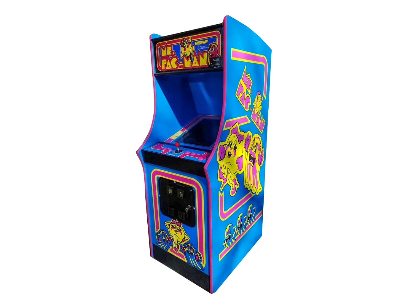 Ms PacMan Arcade Machine Home Leisure Direct