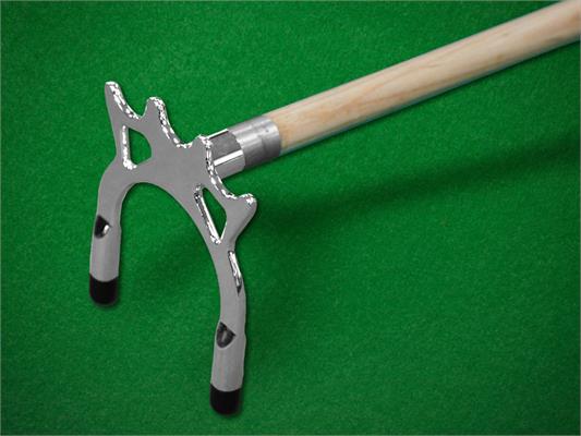 Chrome Spider Cue Rest With Rest Stick