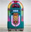 Sound Leisure SL15 Slimline Jukebox - Turquoise Ash Finish - Front