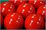 Signature Pro Series 2" Resin Snooker Ball Set (10 Reds) - Shine