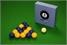 Signature Pro Series 2" Resin English Blues and Yellows Ball Set