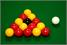 Signature Pro Series 2" Resin English Reds and Yellows Ball Set - Out of Box