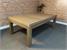 Signature Richman Pool Dining Table - Silver Mist Finish - Warehouse Clearance - Dining Top