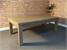Signature Chester Pool Dining Table - Silver Mist Finish - Warehouse Clearance - Dining Top