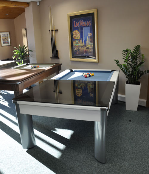 Fusion Pool Dining Table - with Glass Top