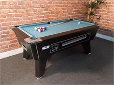 Signature Tournament Pro Edition Black Coin-Operated Pool Table: 6ft - Warehouse Clearance
