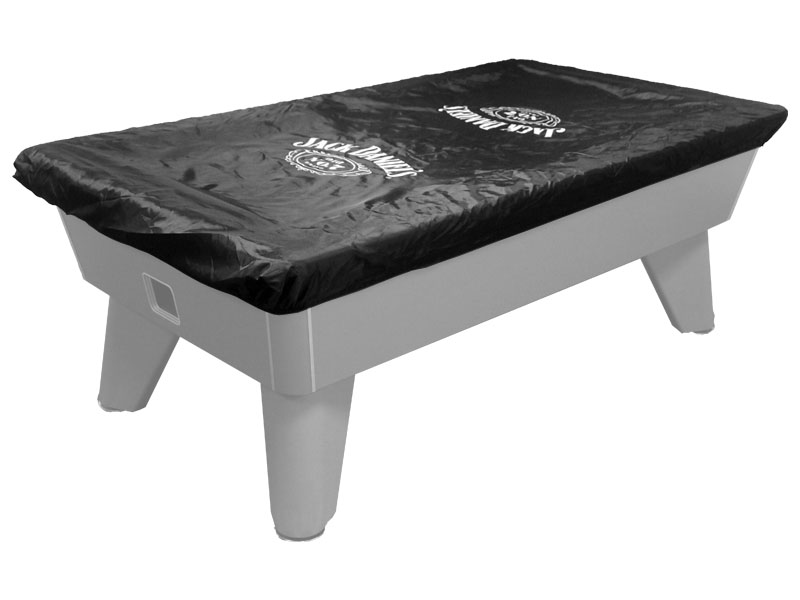 Jack Daniel's Elasticated Black Plastic Pool Table Cover - Graphic