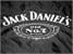 Jack Daniel's Elasticated Black Plastic Pool Table Cover - Iconography