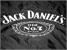 Jack Daniel's Elasticated Black Plastic Pool Table Cover - Iconography