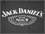 Jack Daniel's Faux Black Leather Pool Table Cover - Print