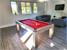 Signature Warwick English Pool Dining Table In Grey Oak (Cherry Cloth) - Installation