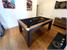 Signature Warwick English Pool Dining Table In Lincoln Walnut (Black Cloth) - Installation