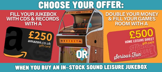 Special Offer - Gift Voucher with In Stock Jukebox