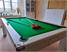 Signature Warwick Pool Dining Table - White Finish - Green Cloth - 3
