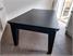 Classic Pool Dining Table - Black Finish - Green Cloth - Dining Top