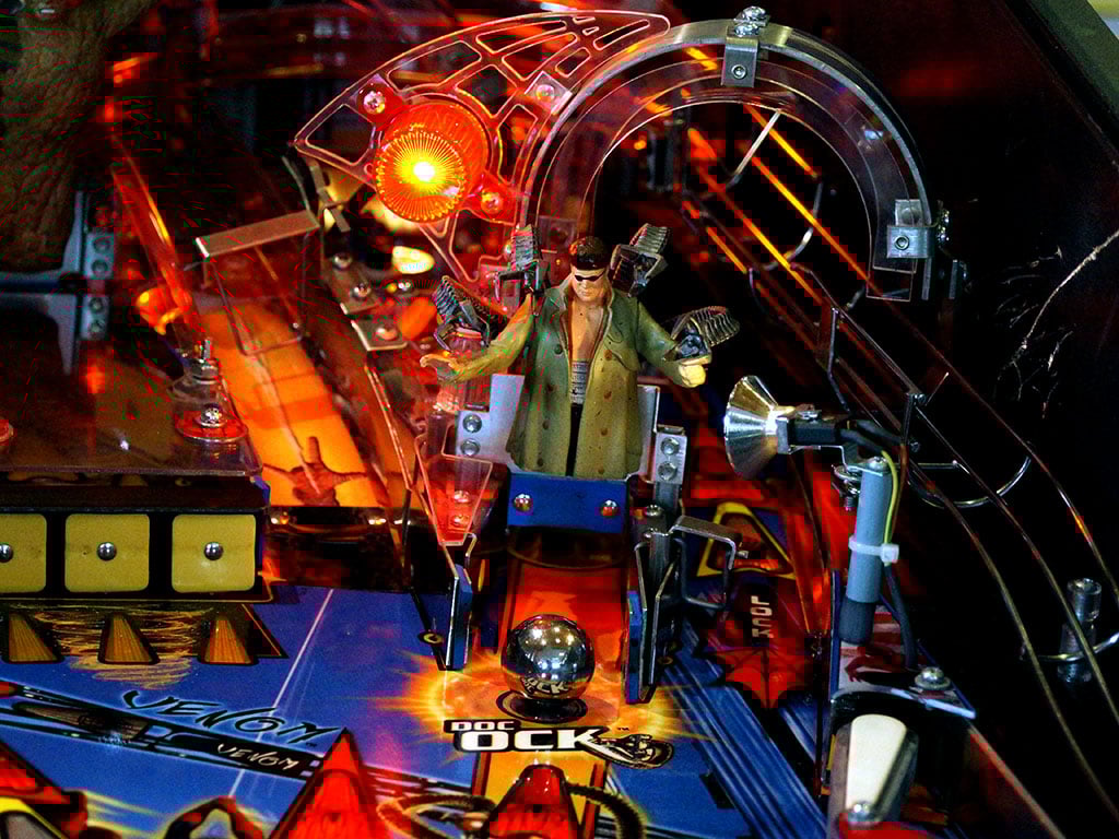 Spider-Man Pinball Machine - Doc Ock