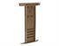 Brunswick Heritage Wall Rack - Rustic Dark Brown Finish